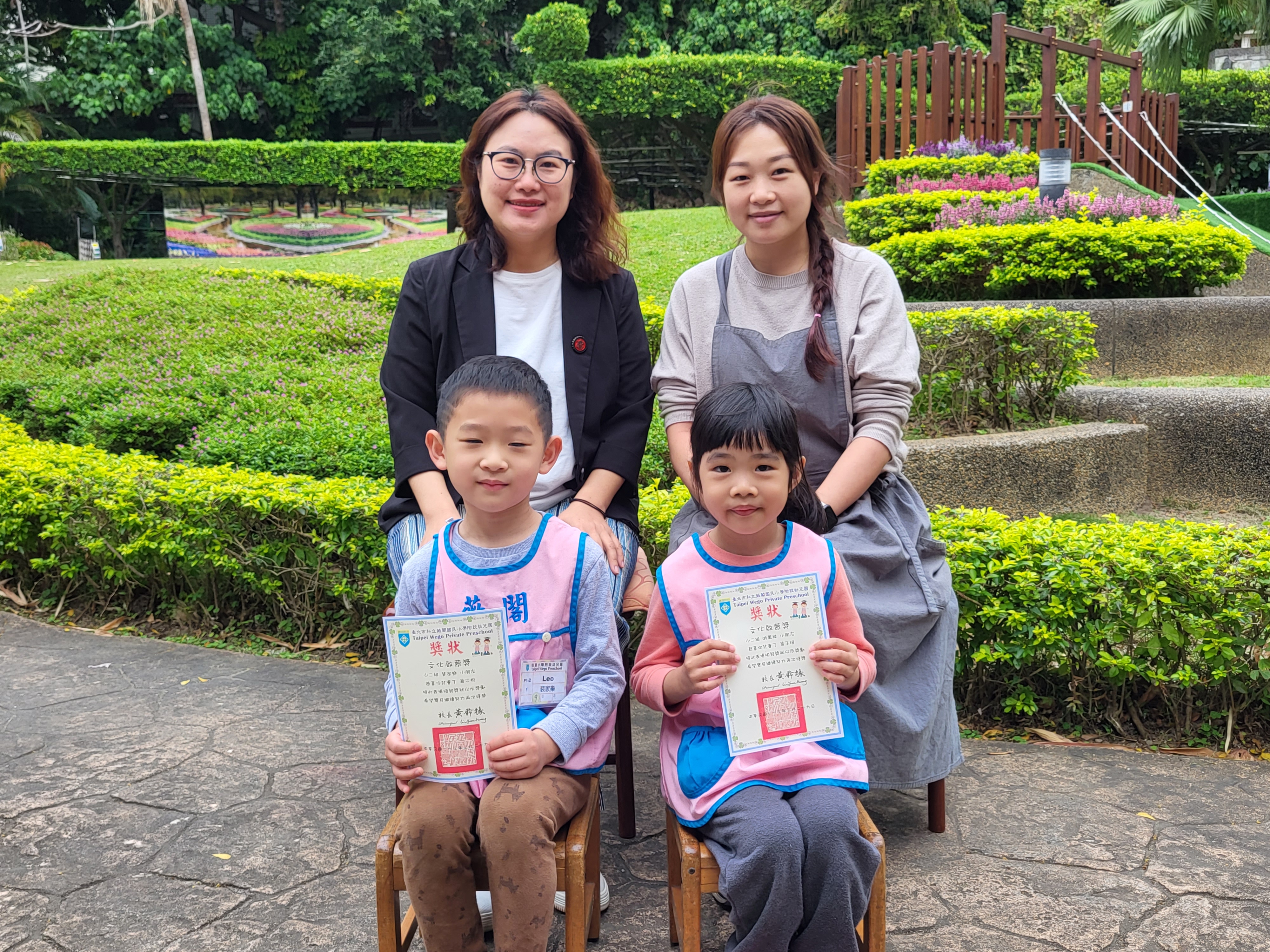小二組獲獎幼兒照片